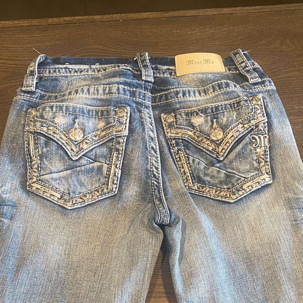 Miss Me Women's Light Blue Boot Cut Jeans